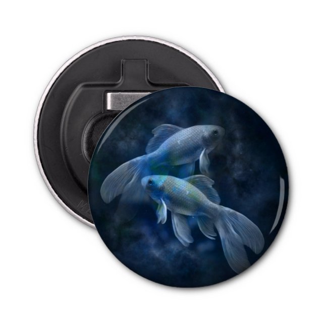 Cool Ghostly Goldfish Bottle Opener (Front)