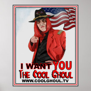 Cool Ghoul 16" x 20" Poster