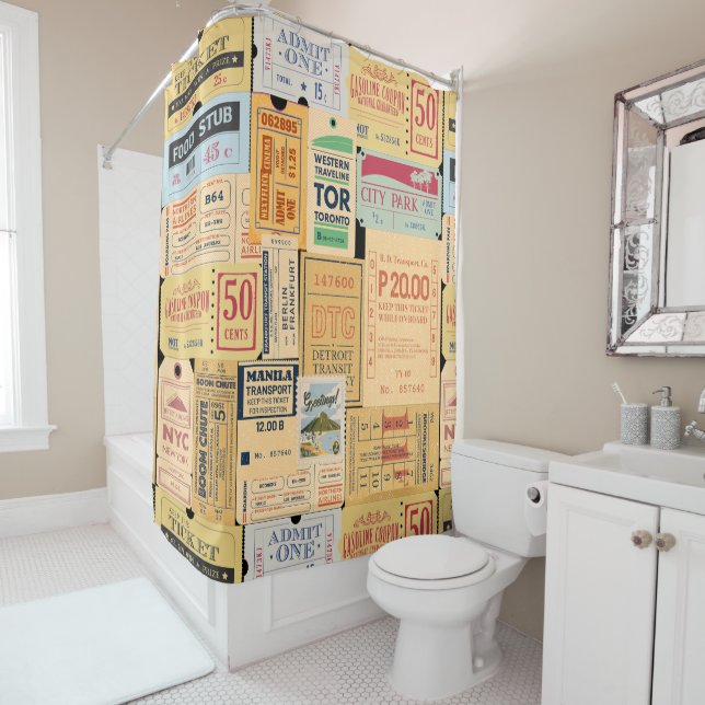 Cool gift for father Cenima tickets ans old stamps (In Situ)