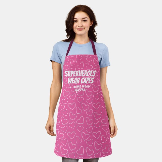 Cool Gift for Mom Chef Baker's Apron #mothersday (Worn)