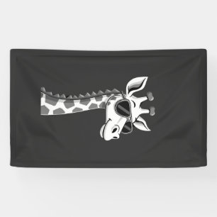 Cool Giraffe Art For Men Women Kids Animal Lover A Banner