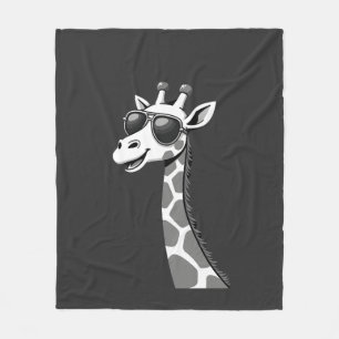 Cool Giraffe Art For Men Women Kids Animal Lover A Fleece Blanket