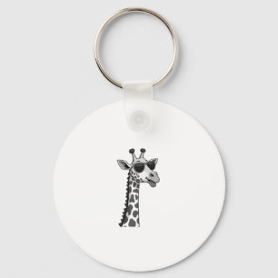 Cool Giraffe Art For Men Women Kids Animal Lover A Keychain