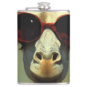 Cool Giraffe Hip Flask