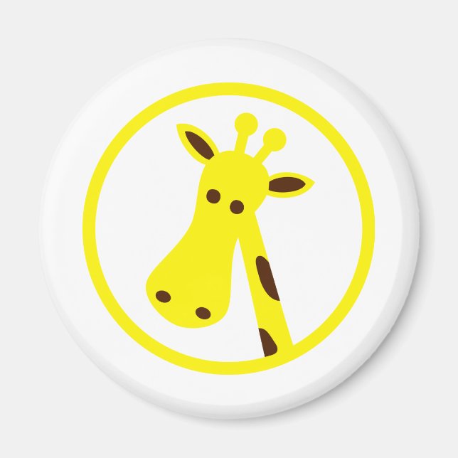Cool Giraffe Magnet (Front)