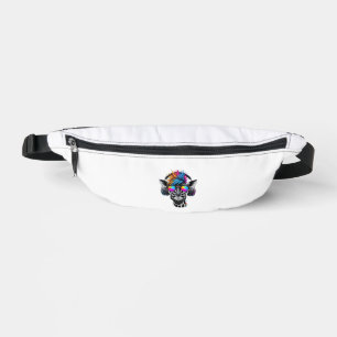 Cool Giraffe Sunglasses Headphones Giraffes Fanny Pack