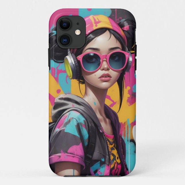 cool girl Case-Mate iPhone case (Back)