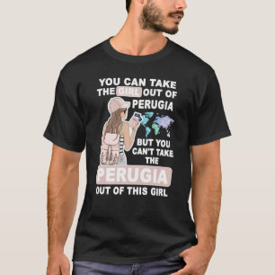 Cool Girl from Perugia City Proud Perugia Girl T-Shirt