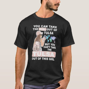 Cool Girl from Tulsa City Proud Tulsa Girl T-Shirt