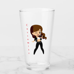 Cool Girl Sings Karaoke Thunder_Cove Glass