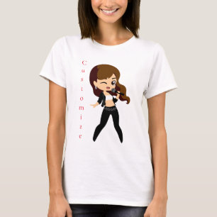 Cool Girl Sings Karaoke Thunder_Cove T-Shirt