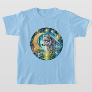Cool girls wolf lovers T-Shirt