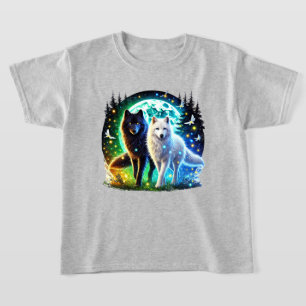 Cool girls wolf lovers T-Shirt