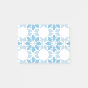Cool, girly, modern, trendy unique flower abstract post-it notes