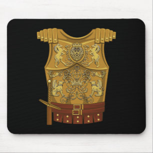 Cool Gladiator Halloween Combat Costume Fighter Gi Mouse Pad