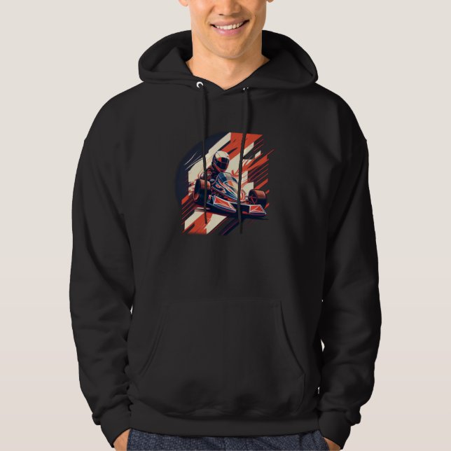 Cool Go Kart Hoodie (Front)