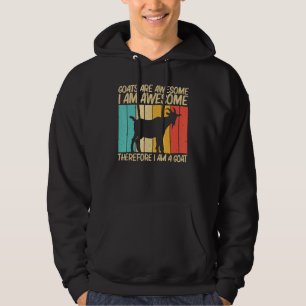 Cool Goat For Men Women Goat Farmer Farming Hoodie
