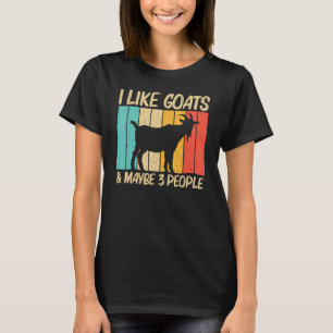 Cool Goat For Men Women Goat Farmer Farming T-Shirt