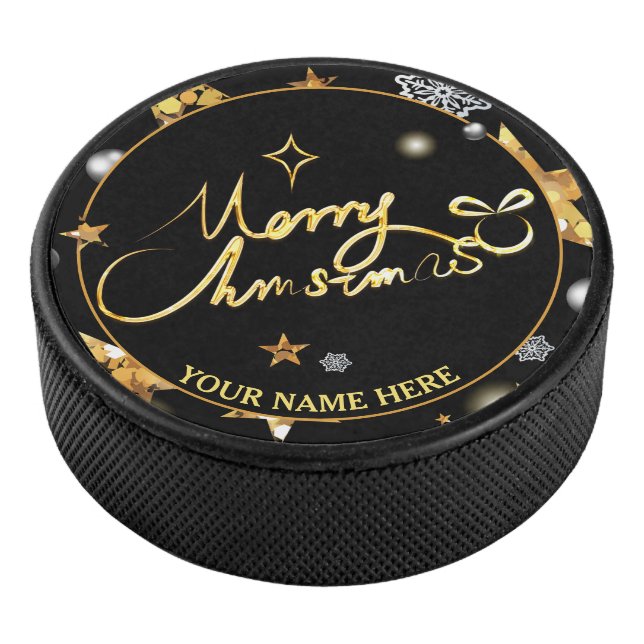 Cool Gold & Black Stars Metallic Fashion Noël (3/4/2016 12:00:00 AM)