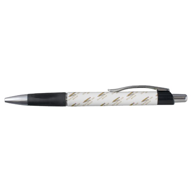 Cool Gold Teacher Of TheMonth Teacher Appreciation Pen (Top)