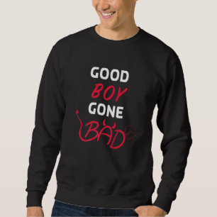 Cool Good Boy Gone Bad Txt Love Heart Story Women Sweatshirt