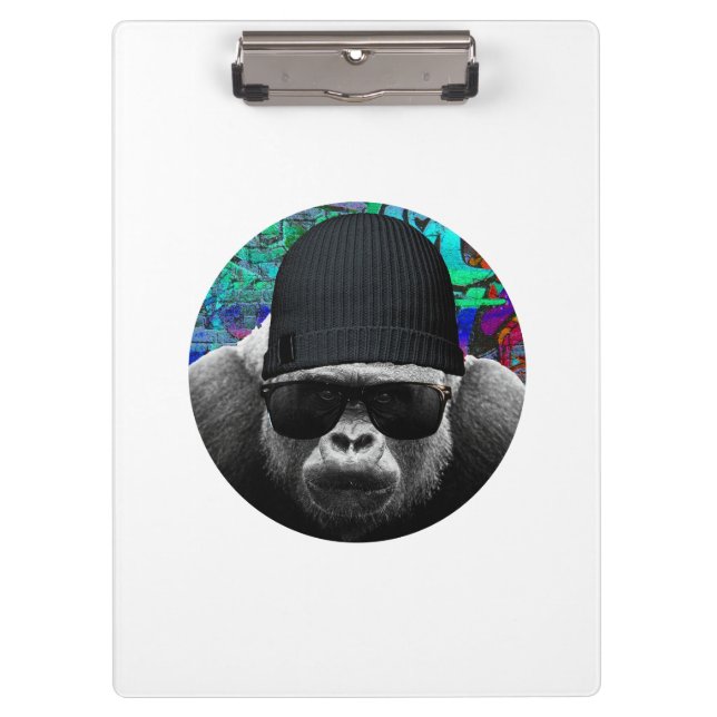 Cool Gorilla Clipboard (Front)
