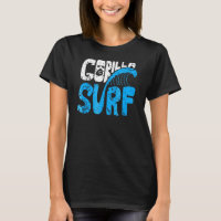 Cool Gorilla Face Surf Gorilla Surf