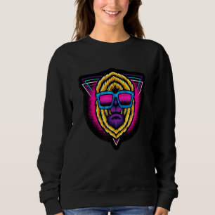 Cool Gorilla Sacred Geometry Fractal Patterns Good Sweatshirt
