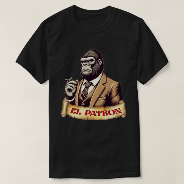 cool gorilla T-Shirt (Design Front)