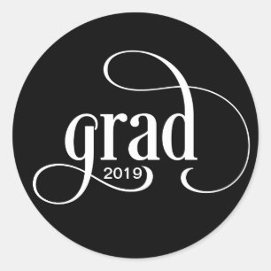 Cool Grad Logo Class Year Envelope Seal