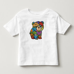 Cool Graffiti Bear Kids' T-Shirt