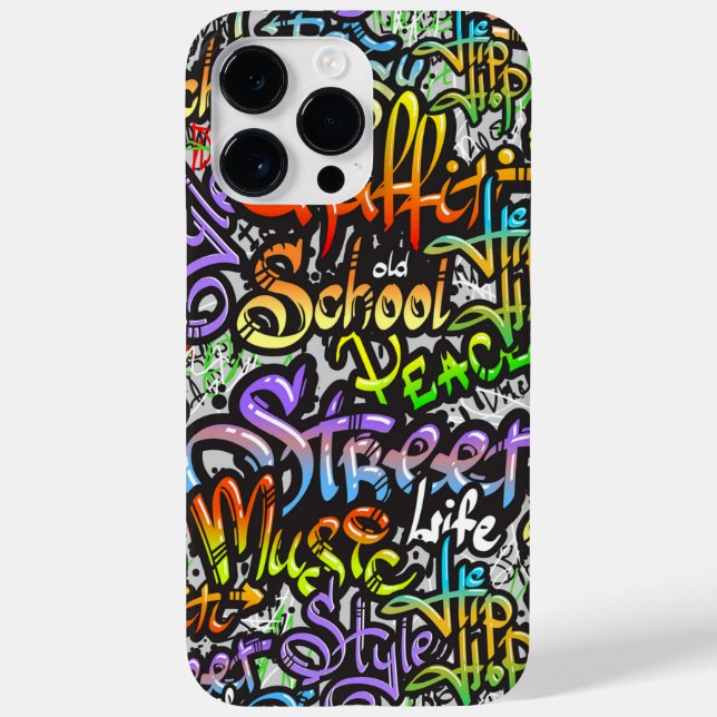 cool graffiti retro lovers Case-Mate iPhone case (Back)
