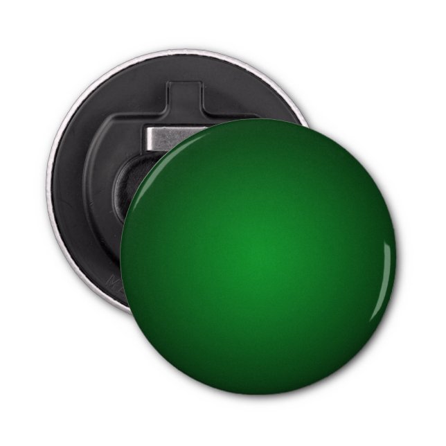 Cool Grainy Green-Black Vignette Bottle Opener (Front)