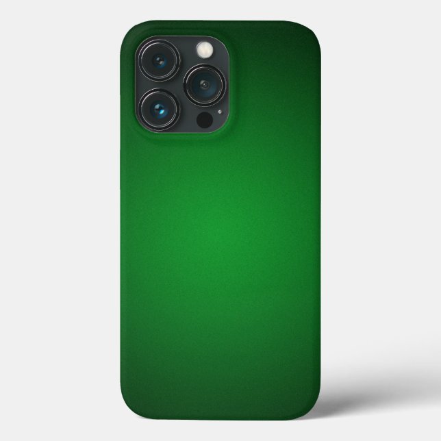 Cool Grainy Green-Black Vignette Case-Mate iPhone Case (Back)