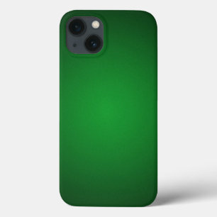 Cool Grainy Green-Black Vignette iPhone 13 Case