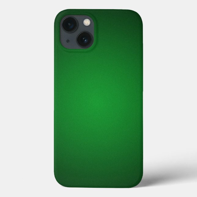 Cool Grainy Green-Black Vignette Case-Mate iPhone Case (Back)