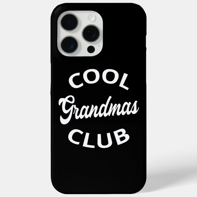 Cool Grandmas Club I Case-Mate iPhone Case (Back)