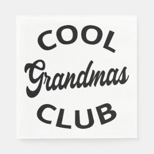 Cool Grandmas Club I Napkin