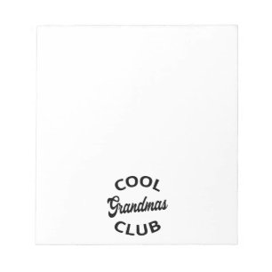 Cool Grandmas Club I Notepad