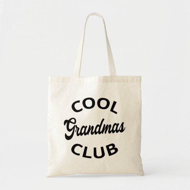 Cool Grandmas Club I Tote Bag (Front)