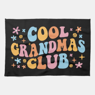 Cool Grandmas Club III Kitchen Towel