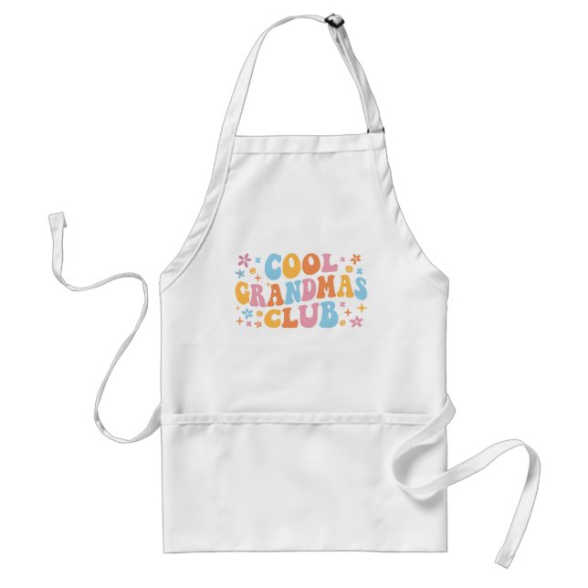 Cool Grandmas Club III Standard Apron (Front)