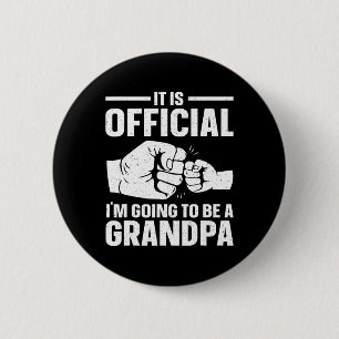 Cool Grandpa Art For Men Fathers Day Grandparent G 2 Inch Round Button