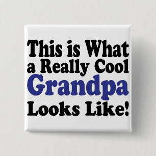 Cool Grandpa Button