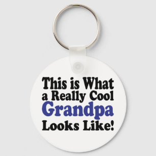 Cool Grandpa Keychain