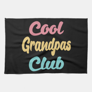 Cool Grandpas Club II Kitchen Towel