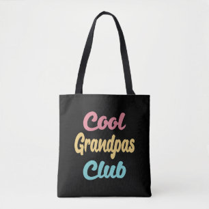 Cool Grandpas Club II Tote Bag