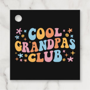 Cool Grandpas Club III Favour Tags