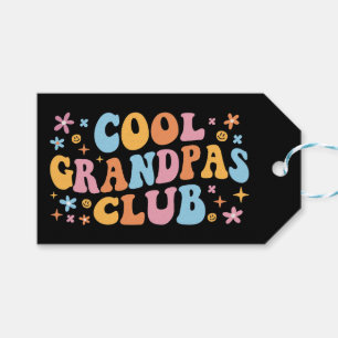Cool Grandpas Club III Gift Tags