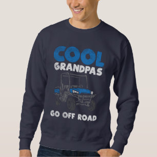 Cool Grandpas Go Off Road Hoodie